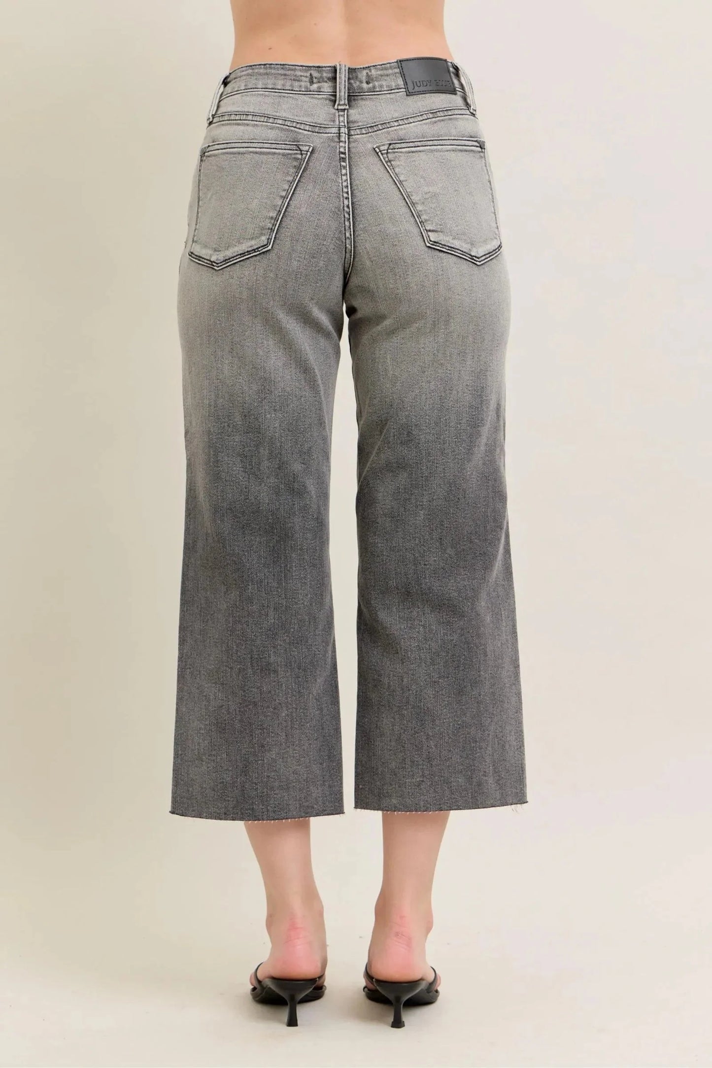 Judy Blue Jeans - Full Size Wide Leg Capris Jeans