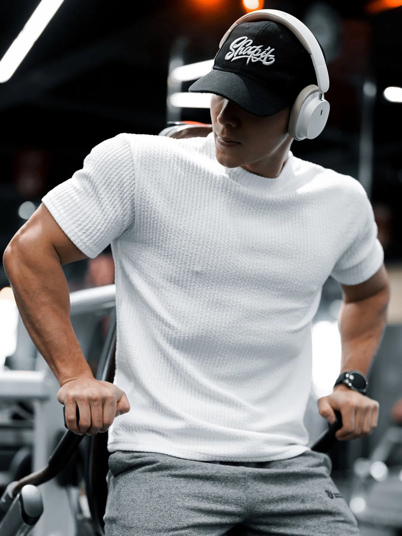 Men's Full Size Breathable Short Sleeve T-Shirt Plus Size