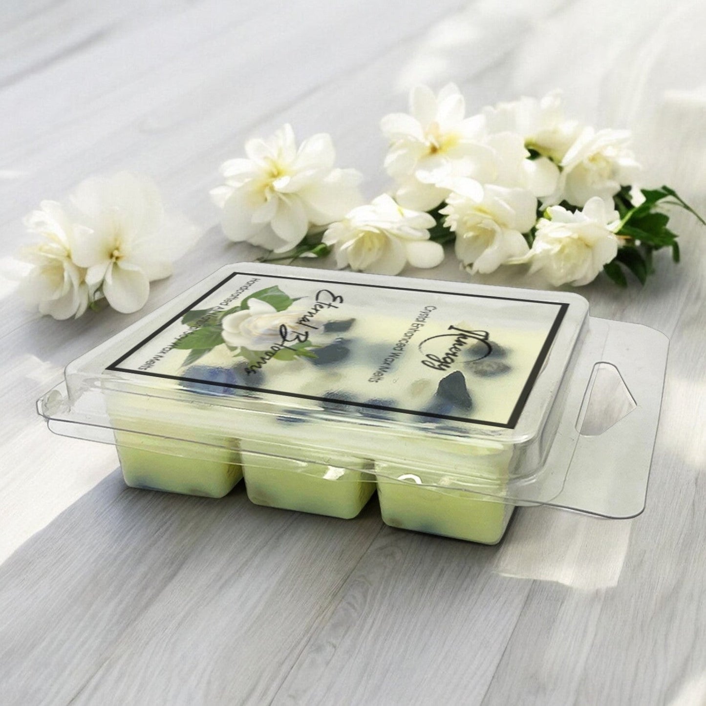 Eternal Blooms Crystal-Enhanced Premium Coconut-Soy Wax Melts