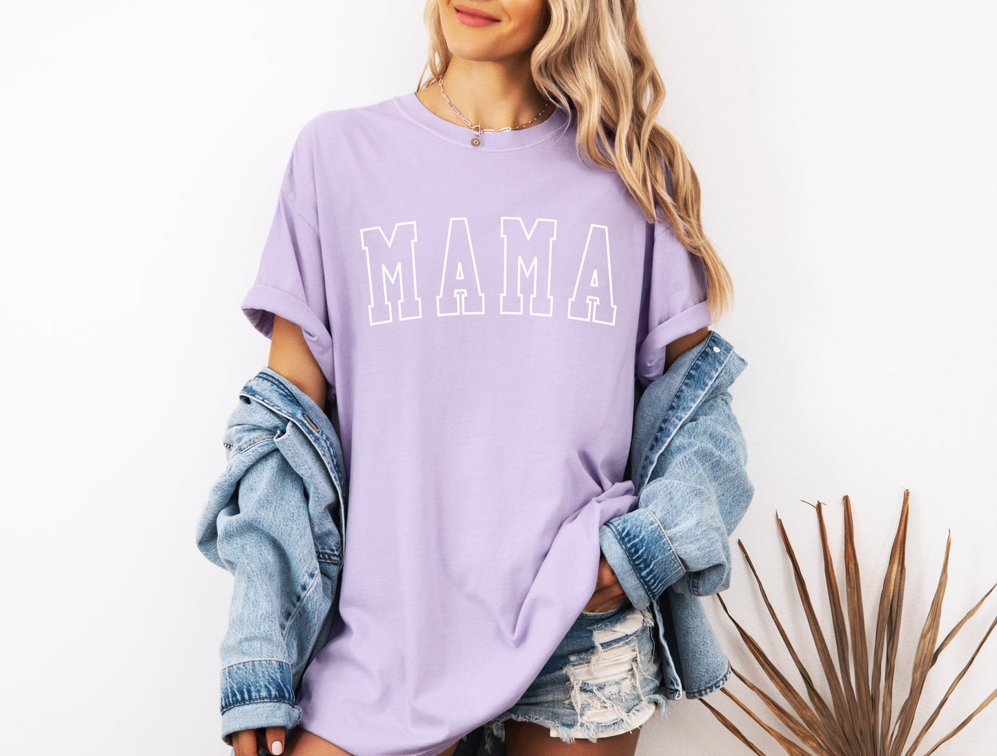 Mama Comfort Colors Graphic Tees (Outlined Font)