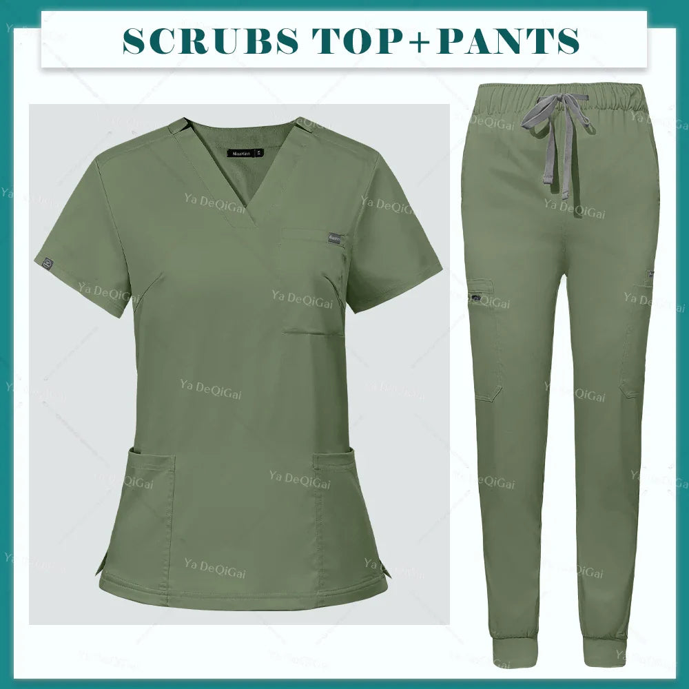Operating Room Scrubs Set Unisex