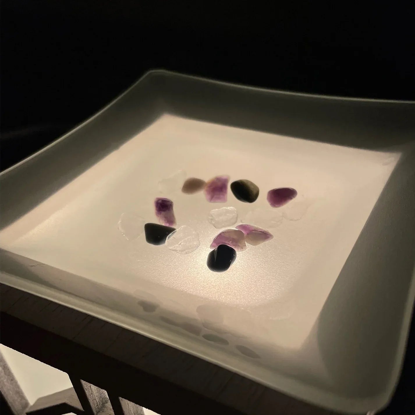 Crown Chakra Crystal-Enhanced Premium Coconut-Soy Wax Melts