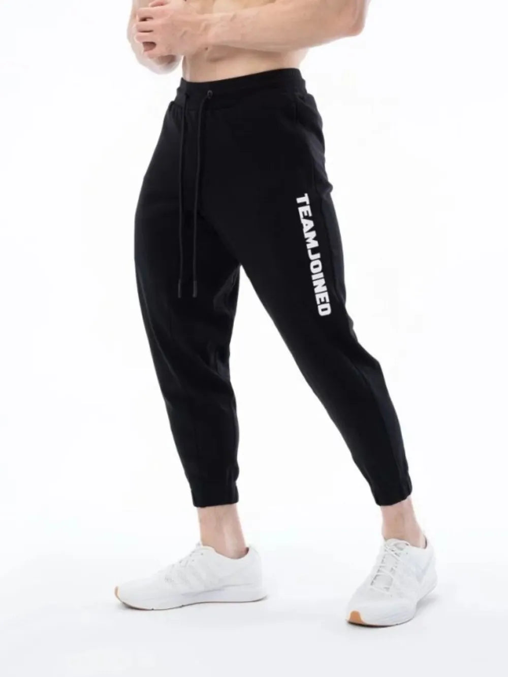 Men's Plus Size Drawstring Active Joggers