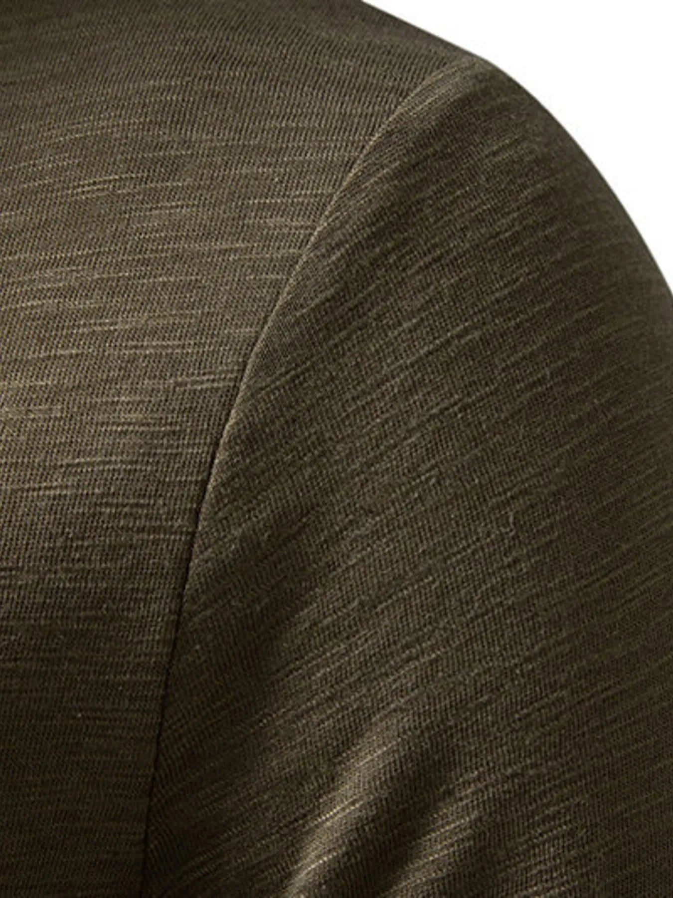 Men's Button Detail Long Sleeve T-Shirt