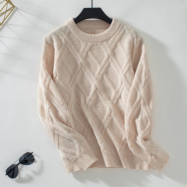 Miss Sparkling | Cable Knit Sweater
