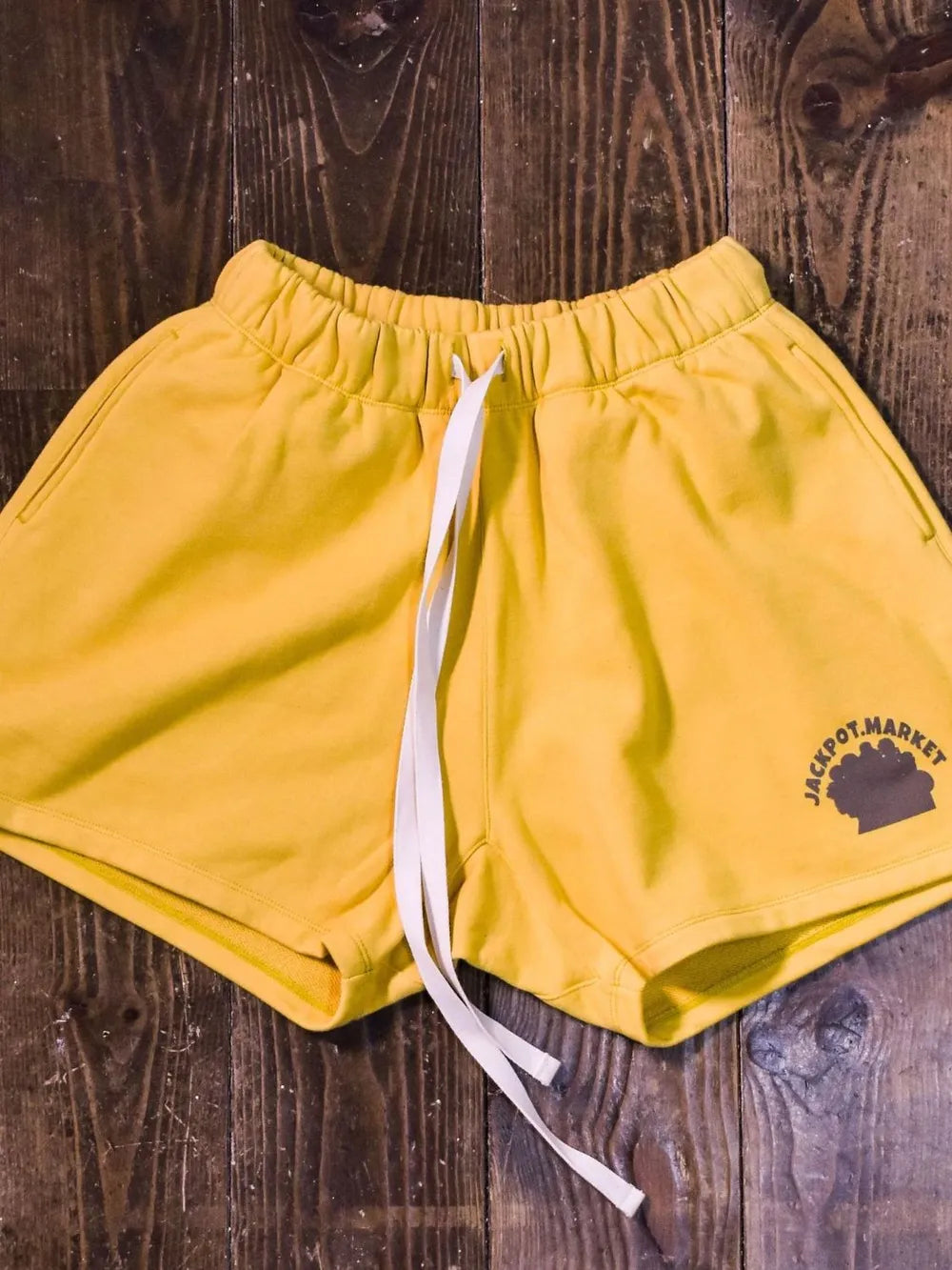 Men's Plus Size Drawstring Shorts with Pockets