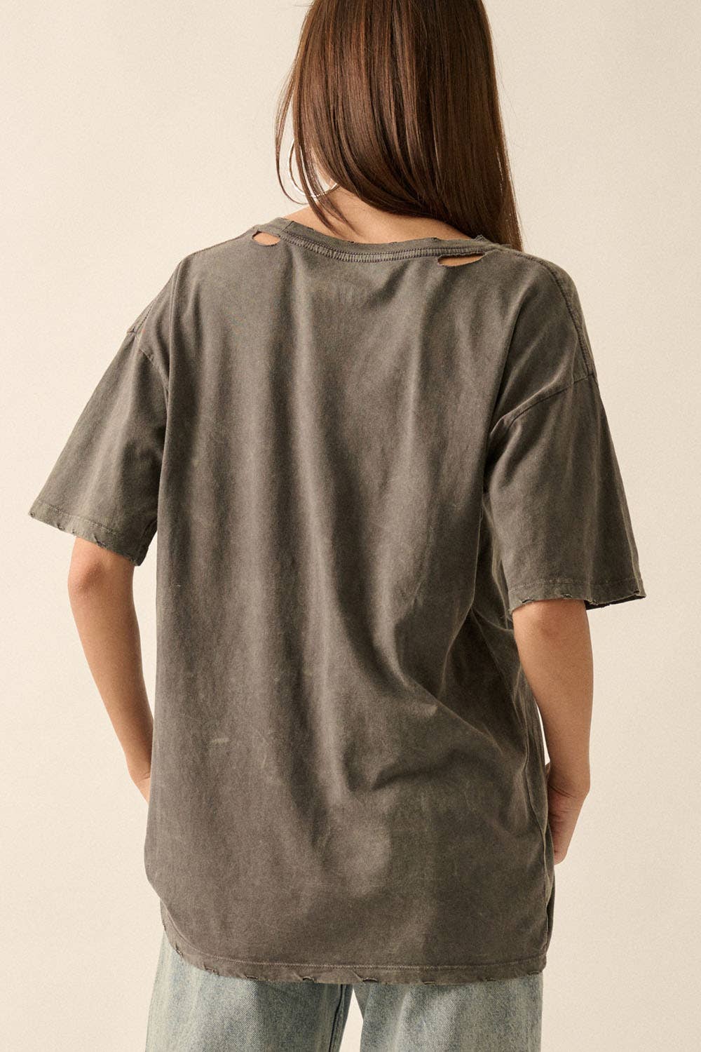 Kindness Butterfly Mineral Wash Graphic Tee