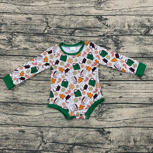 Cookies and candycane long sleeve leo