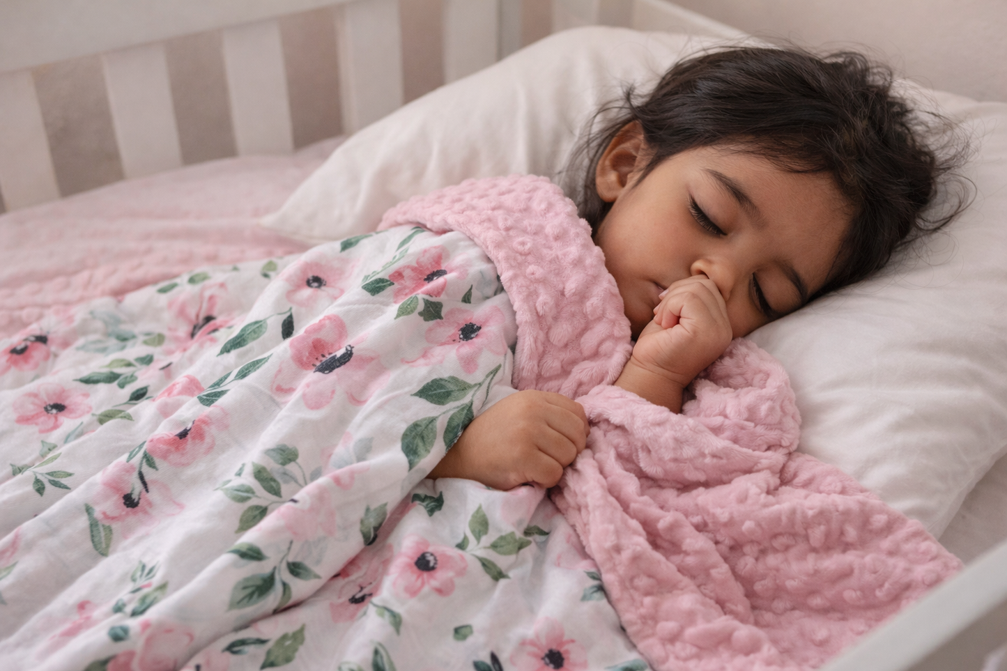 Flowers Forever Minky Blanket