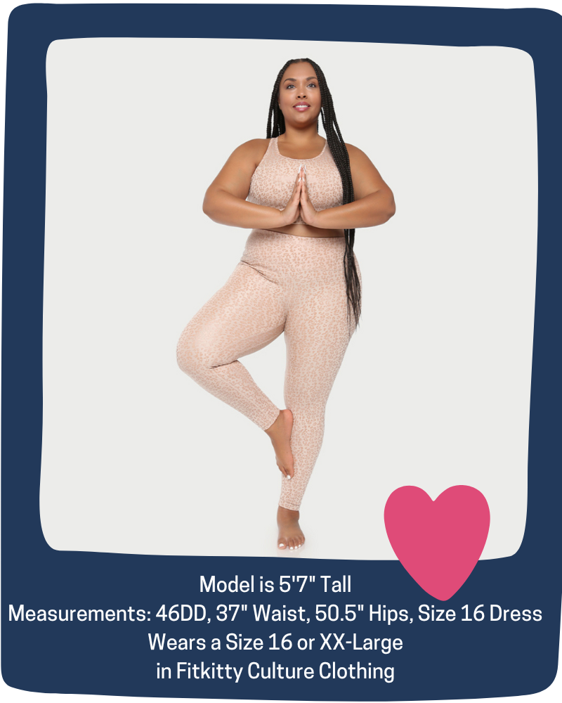 Metallic Cheetah Active  Sports Bra