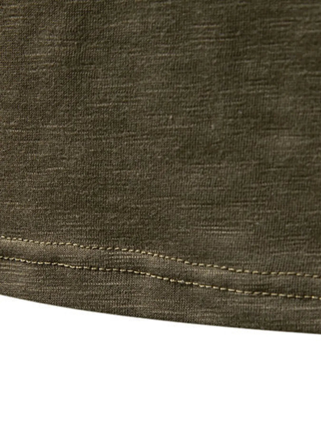 Men's Button Detail Long Sleeve T-Shirt