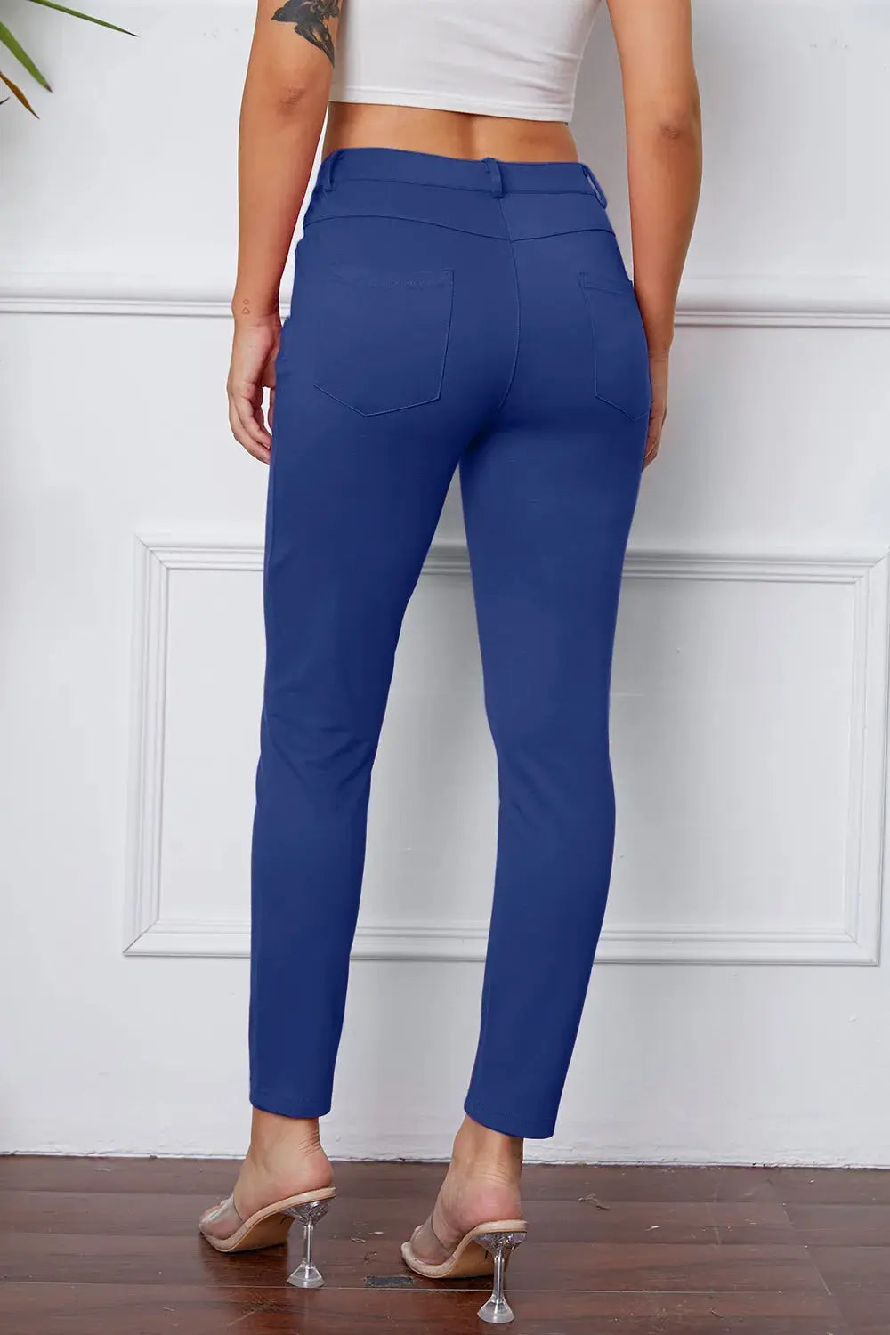 Basic BAE Full Size StretchyStitch High Waist Skinny Pants