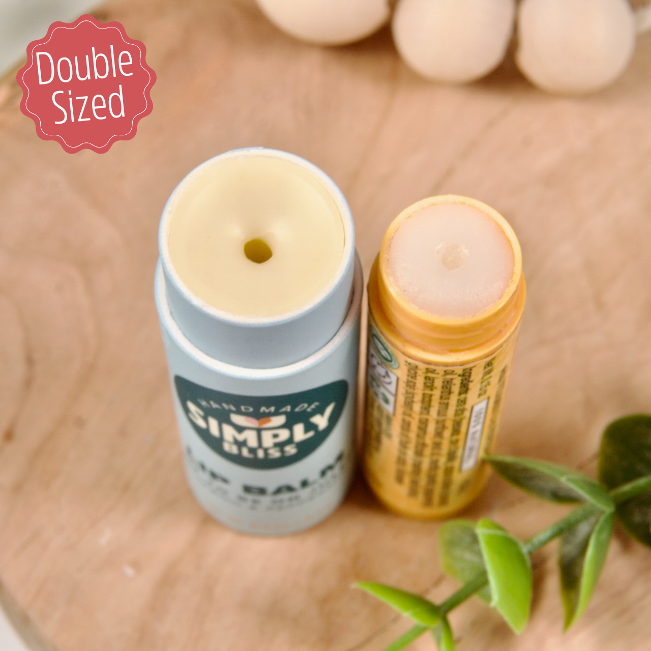 Peach Pomegranate - No-Melt Beeswax Lip Balm